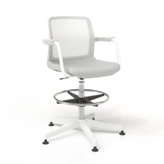 Chaise Haute White Résille HEGO