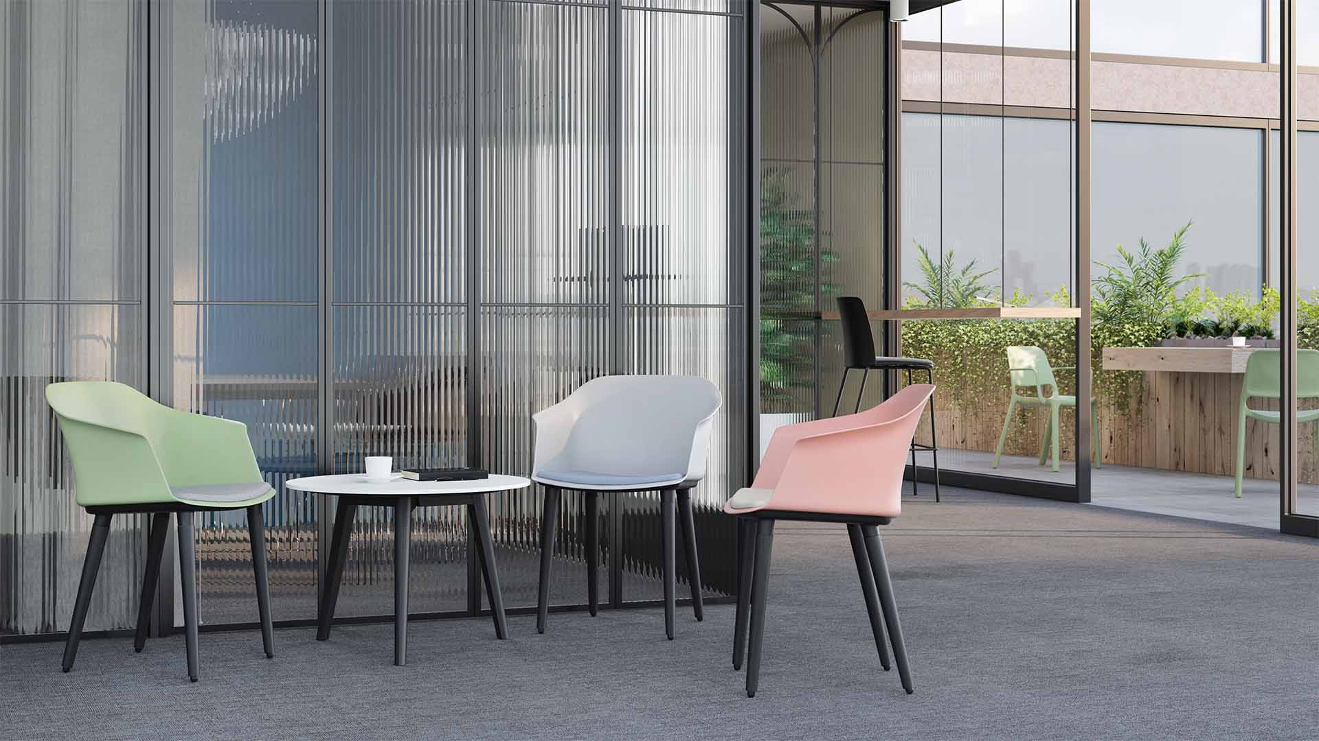 Chaise 4 Pieds Nylon VIVA COQUE – Image 2