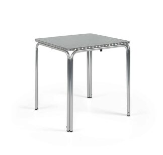 Table individuelle 70x70 Aluminium Outdoor / Indoor