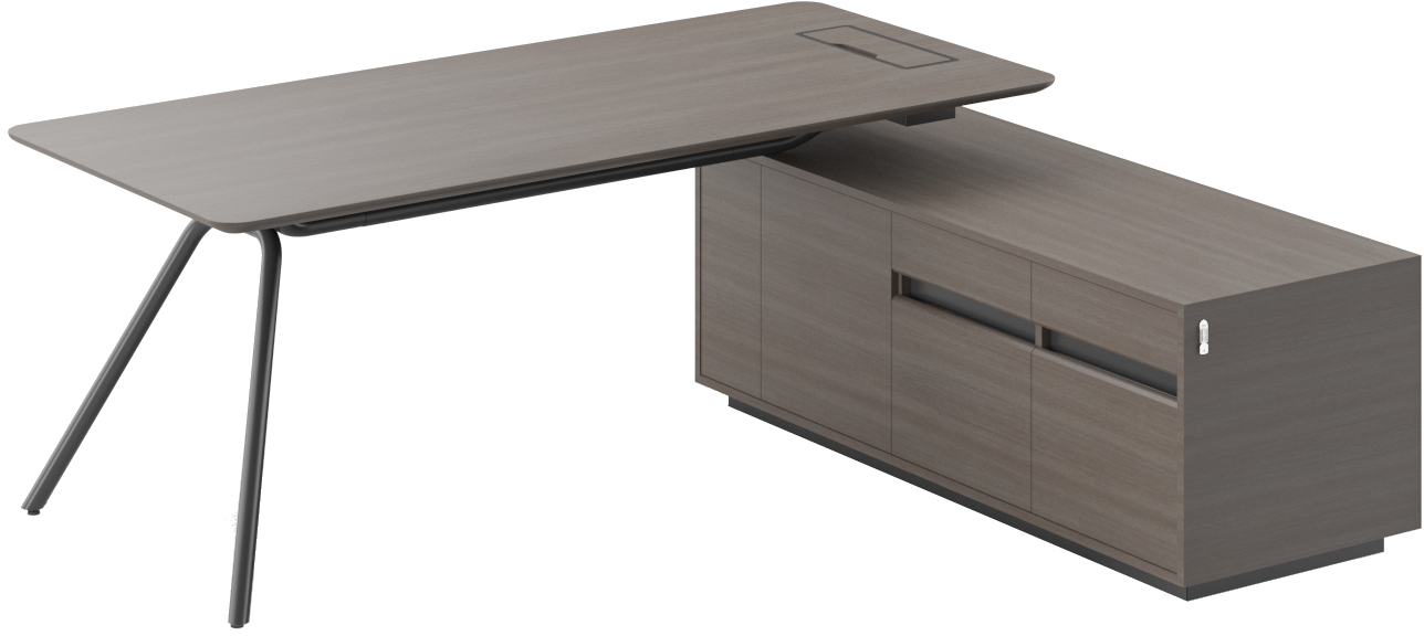 Bureau de Direction ARROW avec Caisson Fixe à Droite ARROW – Image 2