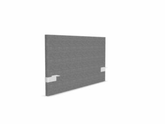 Cloison Frontale Pour Bureau IDO / Finition Tissu Berta IDO - L1400 x H740 x P42 mm, Gris GA02 (AD2) Berta