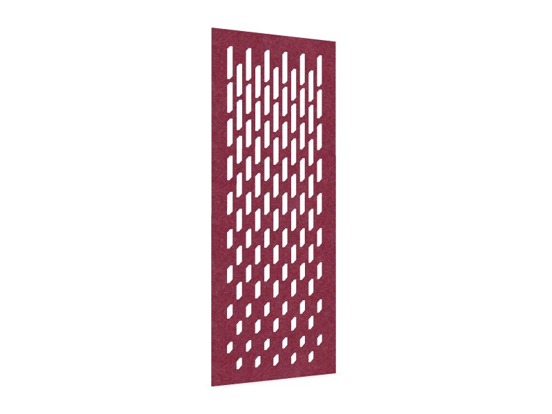 Cloison de séparation suspendue L800 - Motif Grate SANS ATTACHES - ACOUSTIK PET (50% de Matière Recyclée) – Image 8