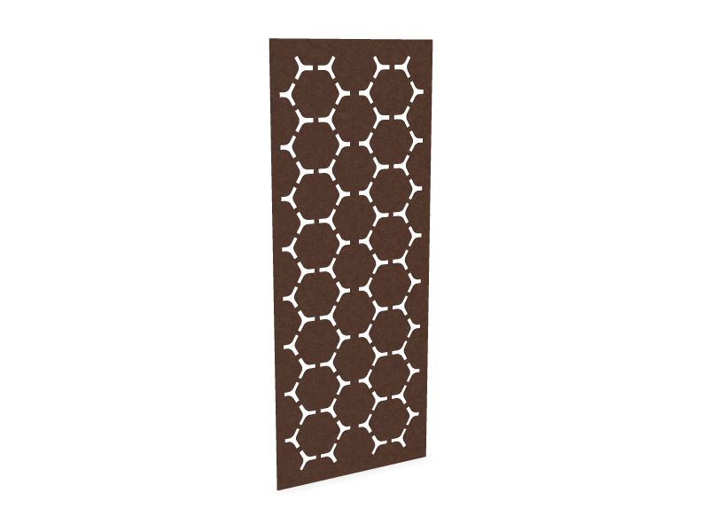 Cloison de séparation suspendue L800 - Motif Hex SANS ATTACHES - ACOUSTIK PET (50% de Matière Recyclée) – Image 9