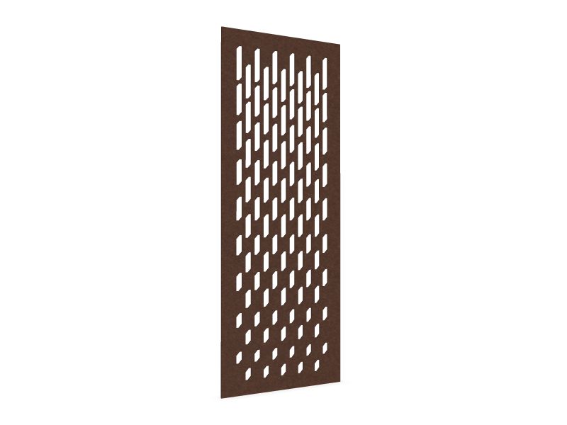 Cloison de séparation suspendue L800 - Motif Grate SANS ATTACHES - ACOUSTIK PET (50% de Matière Recyclée) – Image 9