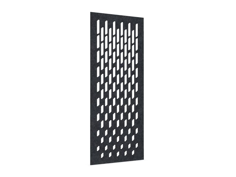 Cloison de séparation suspendue L800 - Motif Grate SANS ATTACHES - ACOUSTIK PET (50% de Matière Recyclée) – Image 10