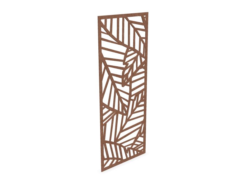 Cloison de séparation suspendue L800 - Motif Reverse Palms SANS ATTACHES - ACOUSTIK PET (50% de Matière Recyclée) – Image 10