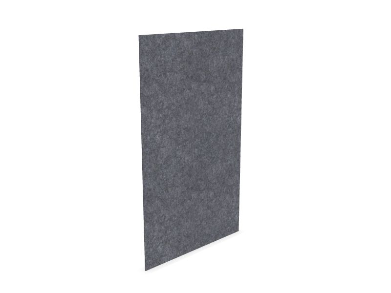 Cloison de séparation suspendue L1200 - Motif Plain SANS ATTACHES - ACOUSTIK PET (50% de Matière Recyclée) – Image 4