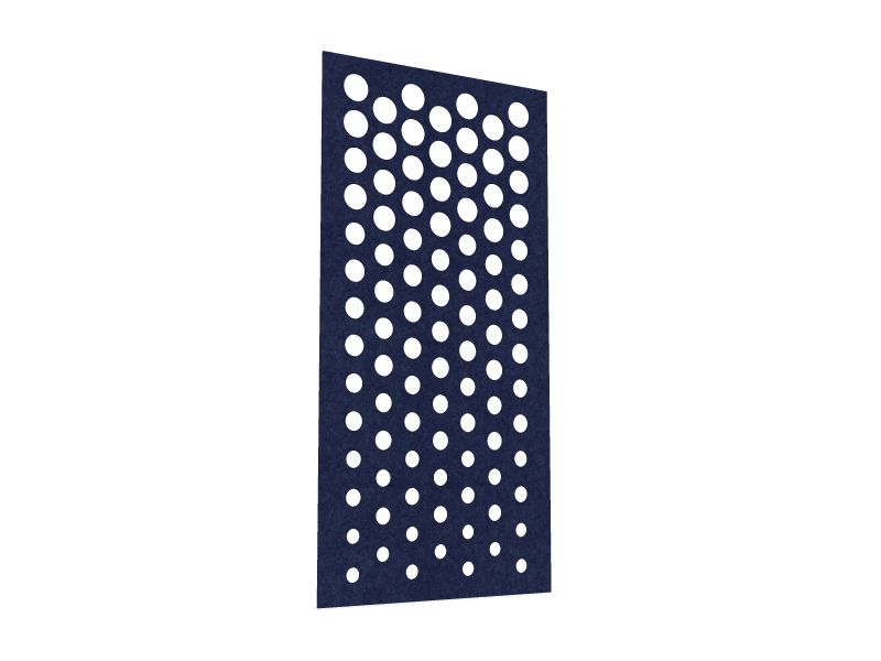 Cloison de séparation suspendue L1200 - Motif Dot SANS ATTACHES - ACOUSTIK PET (50% de Matière Recyclée) – Image 5