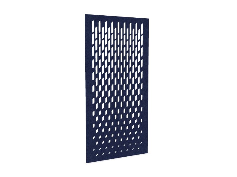 Cloison de séparation suspendue L1200 - Motif Grate SANS ATTACHES - ACOUSTIK PET (50% de Matière Recyclée) – Image 6