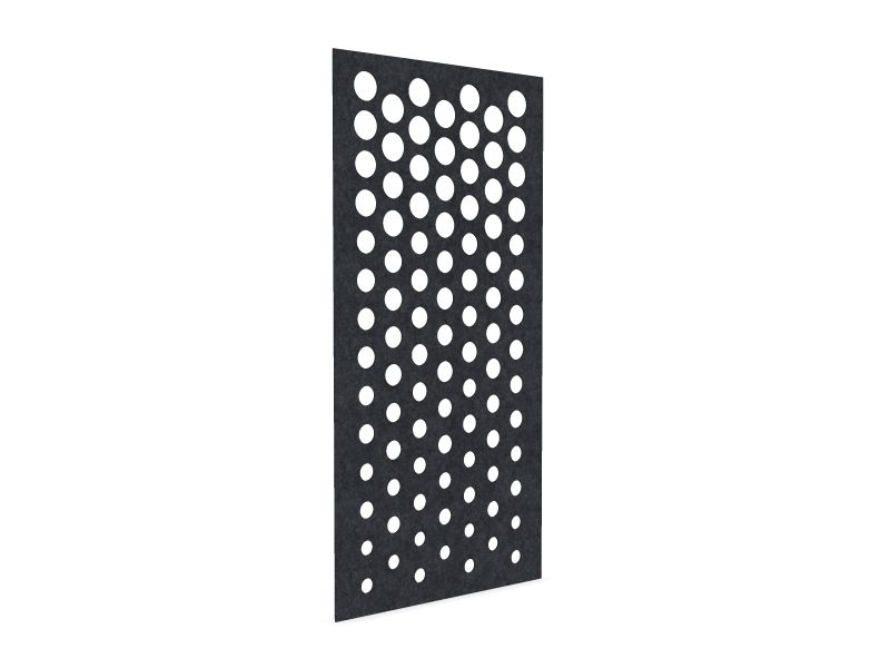 Cloison de séparation suspendue L1200 - Motif Dot SANS ATTACHES - ACOUSTIK PET (50% de Matière Recyclée) – Image 9