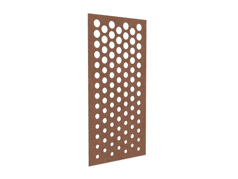 Cloison de séparation suspendue L1200 - Motif Dot SANS ATTACHES - ACOUSTIK PET (50% de Matière Recyclée) – Image 10