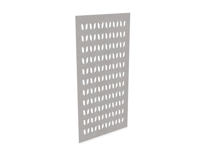 Cloison de séparation suspendue L1200 - Motif Flow SANS ATTACHES - ACOUSTIK PET (50% de Matière Recyclée) – Image 11