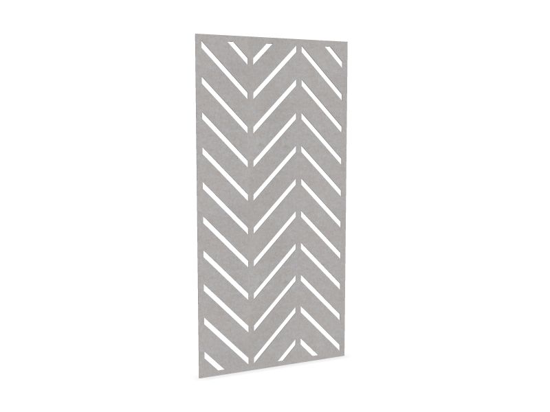 Cloison de séparation suspendue L1200 - Motif Chevron SANS ATTACHES - ACOUSTIK PET (50% de Matière Recyclée) – Image 11