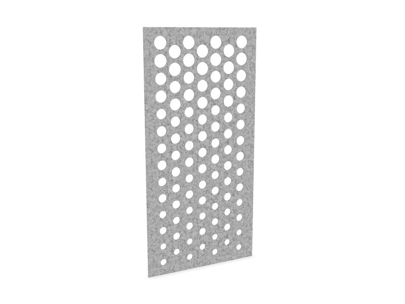 Cloison de séparation suspendue L1200 - Motif Dot SANS ATTACHES - ACOUSTIK PET (50% de Matière Recyclée) – Image 12