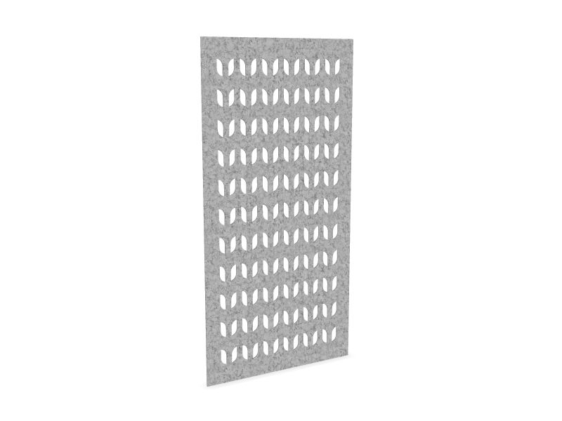 Cloison de séparation suspendue L1200 - Motif Flow SANS ATTACHES - ACOUSTIK PET (50% de Matière Recyclée) – Image 12