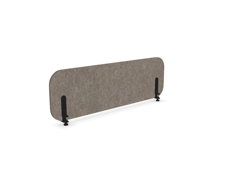 Cloison de séparation frontale en feutre PET pour bureau individuel ACOUSTIK PET (50% de Matière Recyclée) – Image 3