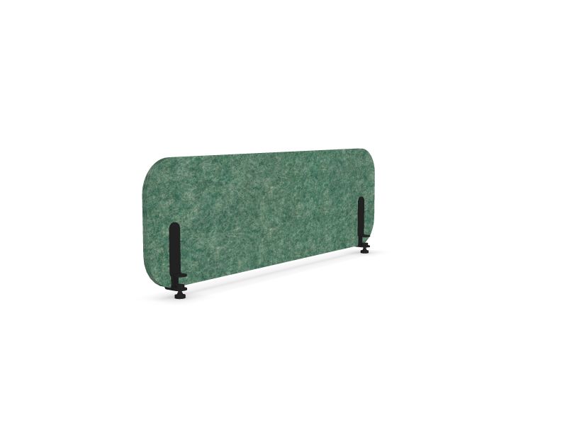 Cloison de séparation frontale en feutre PET pour bureau individuel ACOUSTIK PET (50% de Matière Recyclée) – Image 4