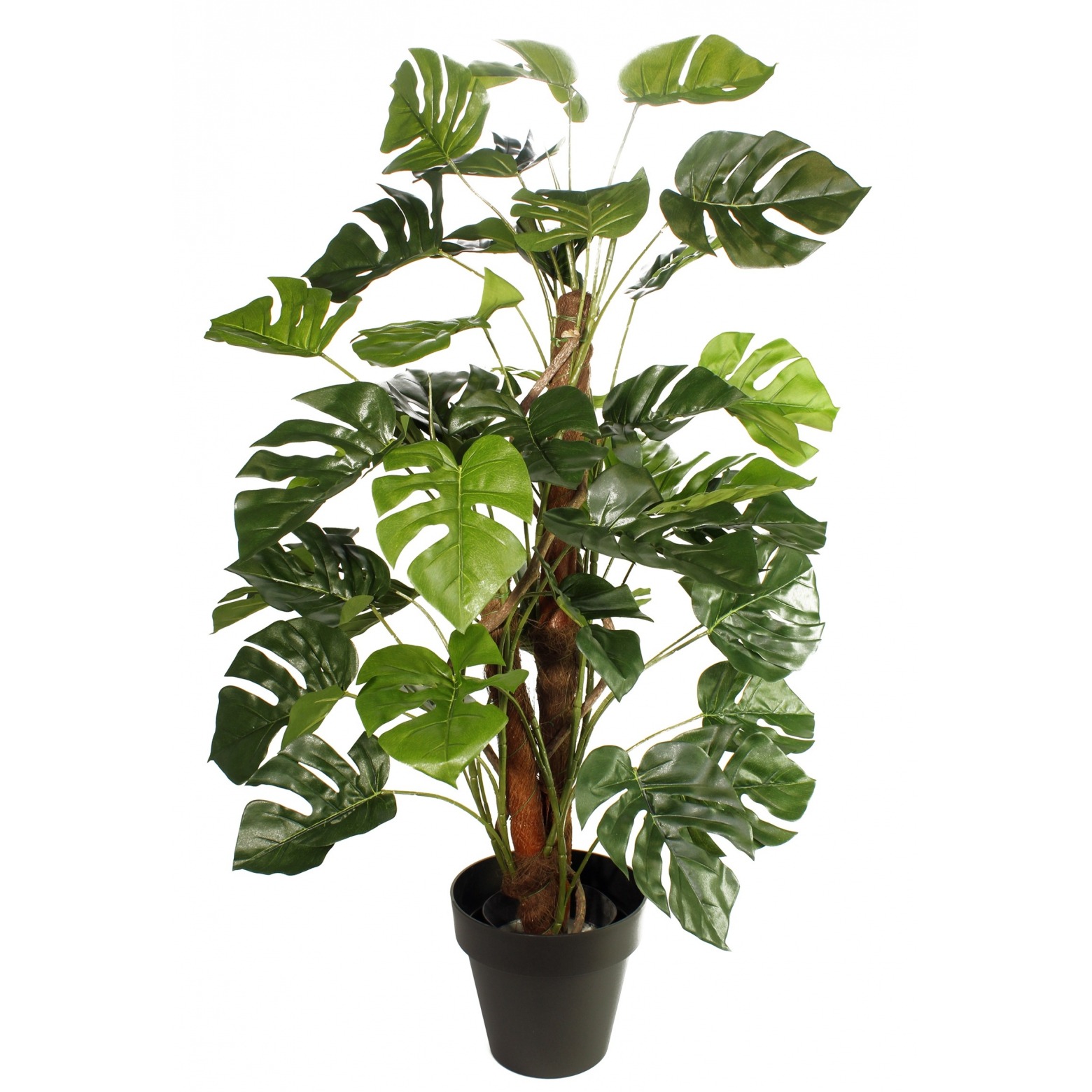 Philodendron artificiel grimpant H. 100 cm