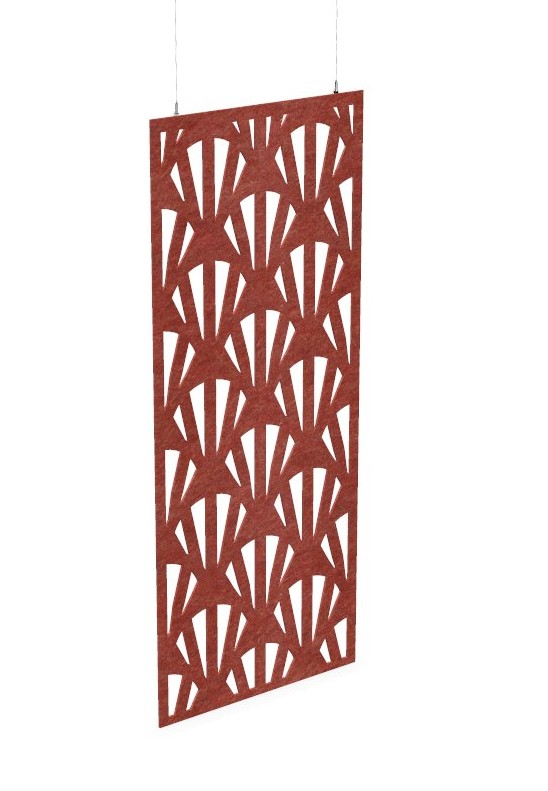 Cloison de séparation suspendue L800 - Motif Clams SANS ATTACHES - ACOUSTIK PET (50% de Matière Recyclée) – Image 20