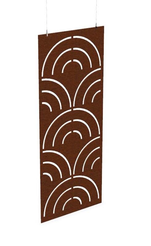 Cloison de séparation suspendue L800 - Motif Disco SANS ATTACHES - ACOUSTIK PET (50% de Matière Recyclée) – Image 22