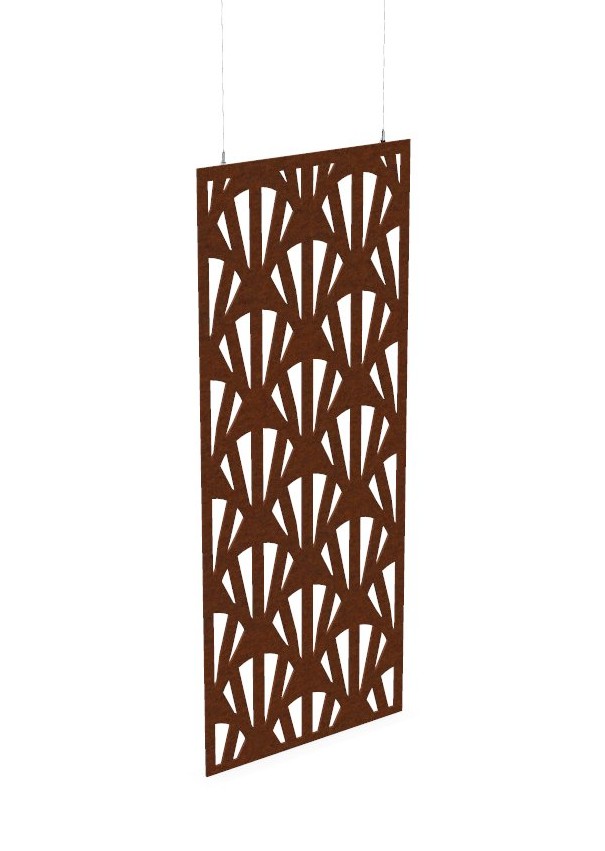 Cloison de séparation suspendue L800 - Motif Clams SANS ATTACHES - ACOUSTIK PET (50% de Matière Recyclée) – Image 22