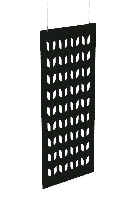 Cloison de séparation suspendue L800 - Motif Flow SANS ATTACHES - ACOUSTIK PET (50% de Matière Recyclée) – Image 22