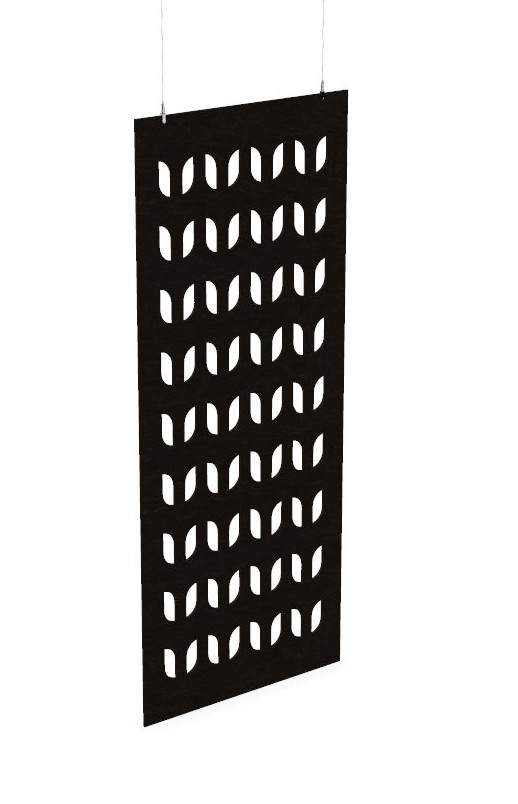 Cloison de séparation suspendue L800 - Motif Flow SANS ATTACHES - ACOUSTIK PET (50% de Matière Recyclée) – Image 19