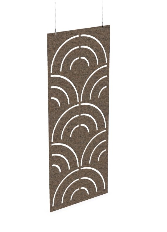 Cloison de séparation suspendue L800 - Motif Disco SANS ATTACHES - ACOUSTIK PET (50% de Matière Recyclée) – Image 21