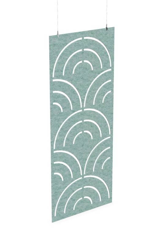 Cloison de séparation suspendue L800 - Motif Disco SANS ATTACHES - ACOUSTIK PET (50% de Matière Recyclée) – Image 26