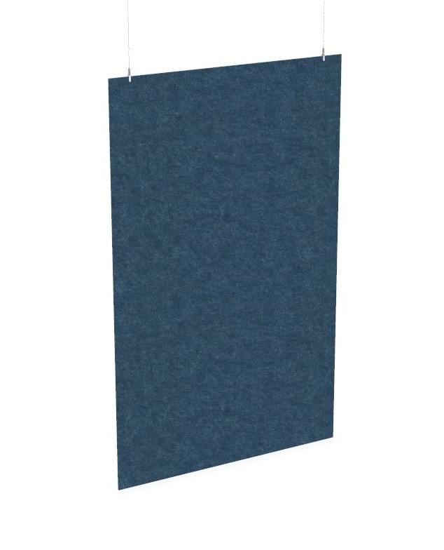 Cloison de séparation suspendue L1200 - Motif Plain SANS ATTACHES - ACOUSTIK PET (50% de Matière Recyclée) – Image 12