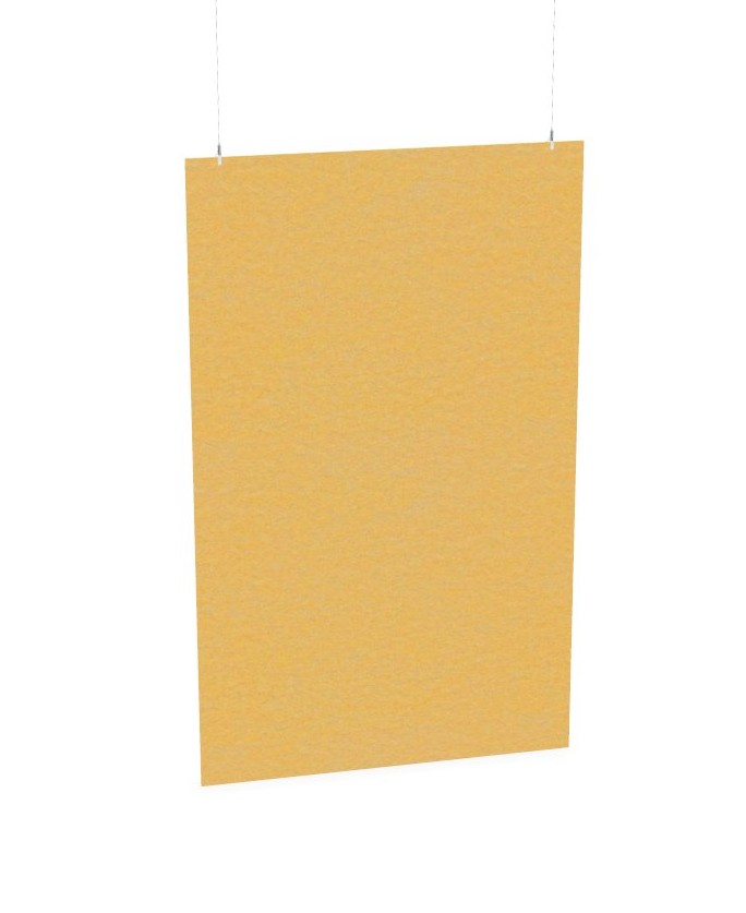 Cloison de séparation suspendue L1200 - Motif Plain SANS ATTACHES - ACOUSTIK PET (50% de Matière Recyclée) – Image 17