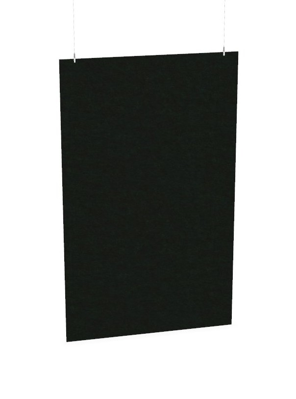 Cloison de séparation suspendue L1200 - Motif Plain SANS ATTACHES - ACOUSTIK PET (50% de Matière Recyclée) – Image 22