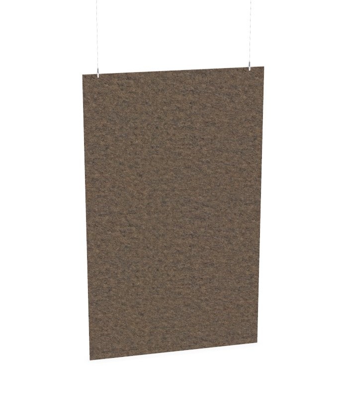 Cloison de séparation suspendue L1200 - Motif Plain SANS ATTACHES - ACOUSTIK PET (50% de Matière Recyclée) – Image 20
