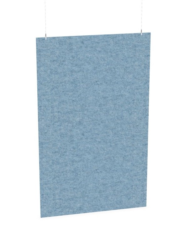 Cloison de séparation suspendue L1200 - Motif Plain SANS ATTACHES - ACOUSTIK PET (50% de Matière Recyclée) – Image 13
