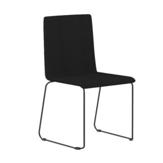 Chaise Visiteur Piètement Luge LUNA