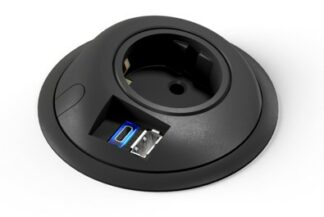 Bloc D'alimentation Avec Prise Et Chargeur USB Double INTERGAMME MNB