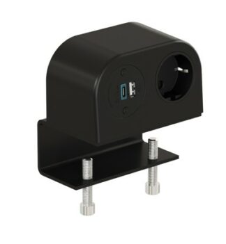Bloc D'alimentation Avec 1 Prise Et Chargeur USB Double INTERGAMME MNB