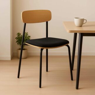 lot-de-2-chaises-en-metal-bois-et-tissu