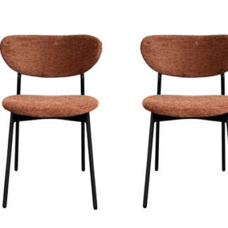 Lot de 2 GARONNA Terracotta
